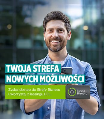 mężczyzna kierowca prowadzący samochód w leasingu