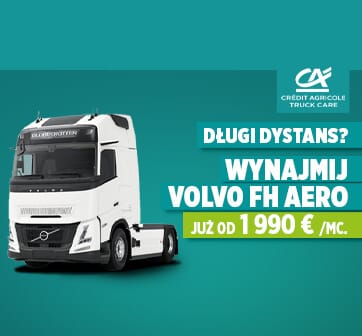 Nowe Volvo FH Aero może być Twoje już od 1990€ miesięcznie