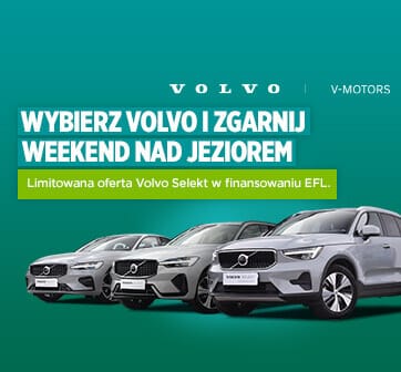 Limitowana oferta na auta używane Volvo Selekt z finansowaniem EFL