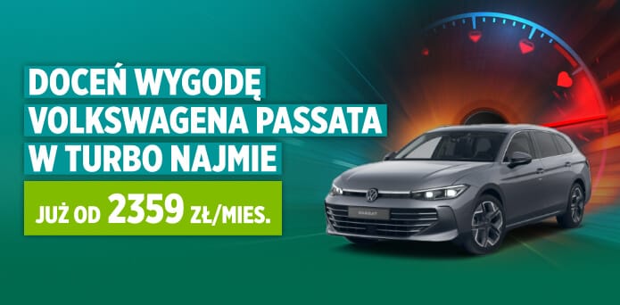 Nowy Passat Elegance w stylowym wyposażeniu i na 18-calowych felgach dostępny od ręki 